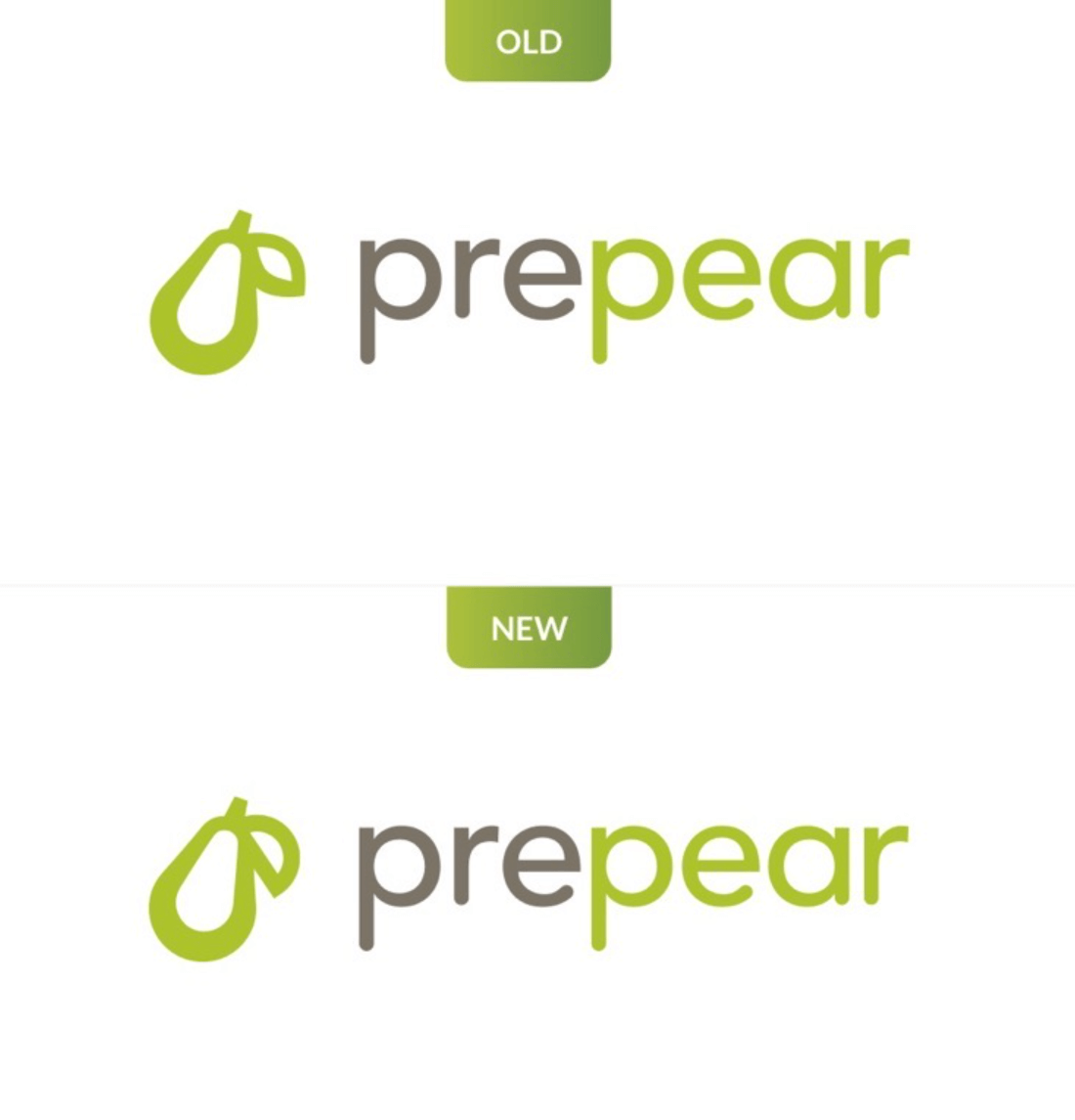 합의 된 프리페어 로고 