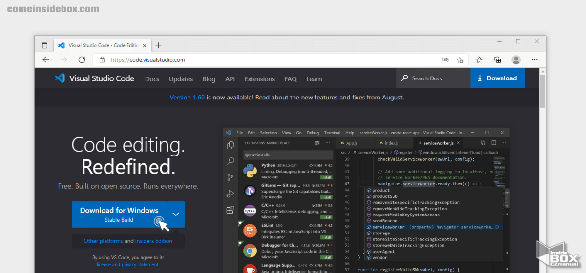 VSCode_설치_파일_다운로드