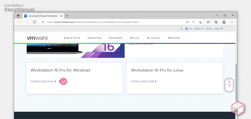 Windows_버전_Workstation_Pro_다운로드
