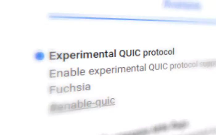 크롭 브라우저 Experimental QUIC protocol