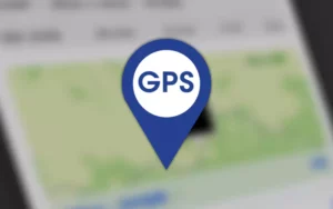 iPhone 사진 앱에서 위치 정보 와 GPS 아이콘