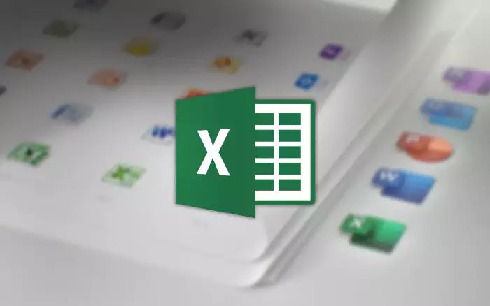 오피스 제품 이미지 와 Excel 로고