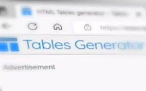 Tables Generator