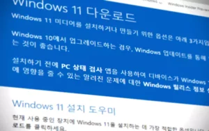 Windows 다운로드