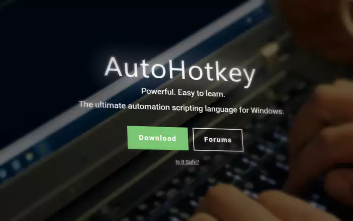 ㅉㅉㅉ AutoHotKey 공식 페이지
