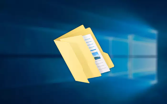 Windows 바탕화면 과 폴더 이미지