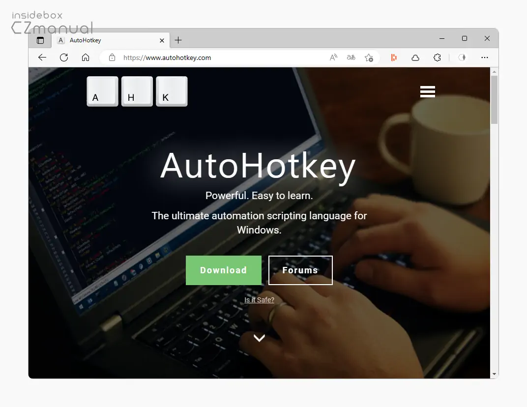 AutoHotKey_다운로드_페이지