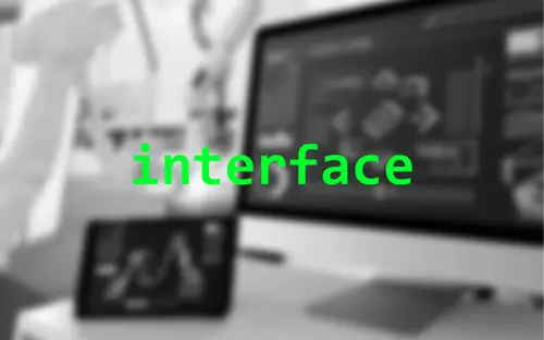 인터페이스 Interface