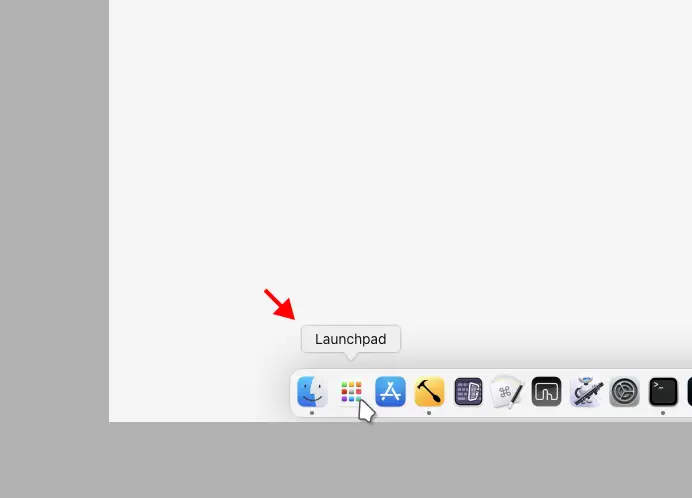 Launchpad-아이콘-클릭