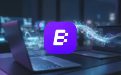 노트북과 Blip로고