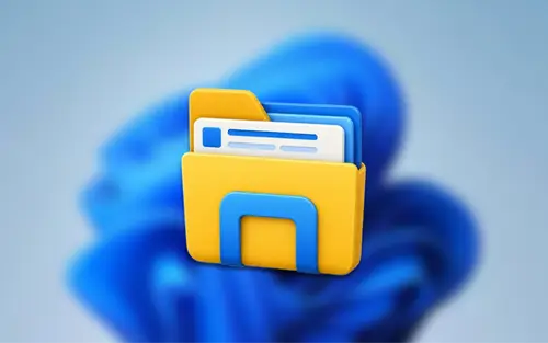 윈도우 11 바탕화면과 파일 탐색기 아이콘