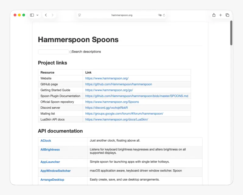 Spoons-페이지